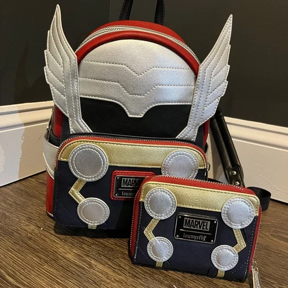 Loungefly | Bags | Marvel Thor Loungefly Book Bag Wallet  display picture 2